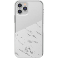 Let's Split | Half White Clear Marble Case