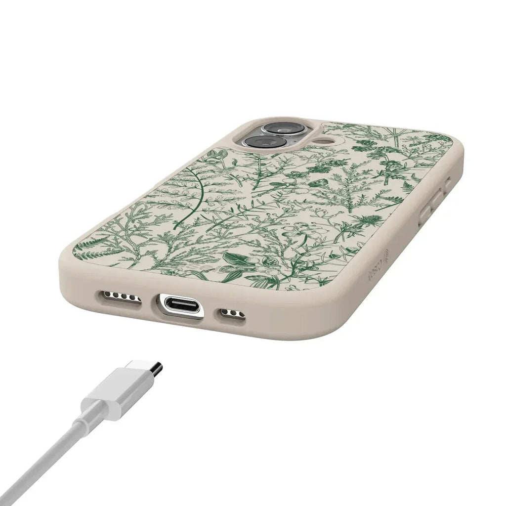 Sage Garden | Green Floral Case