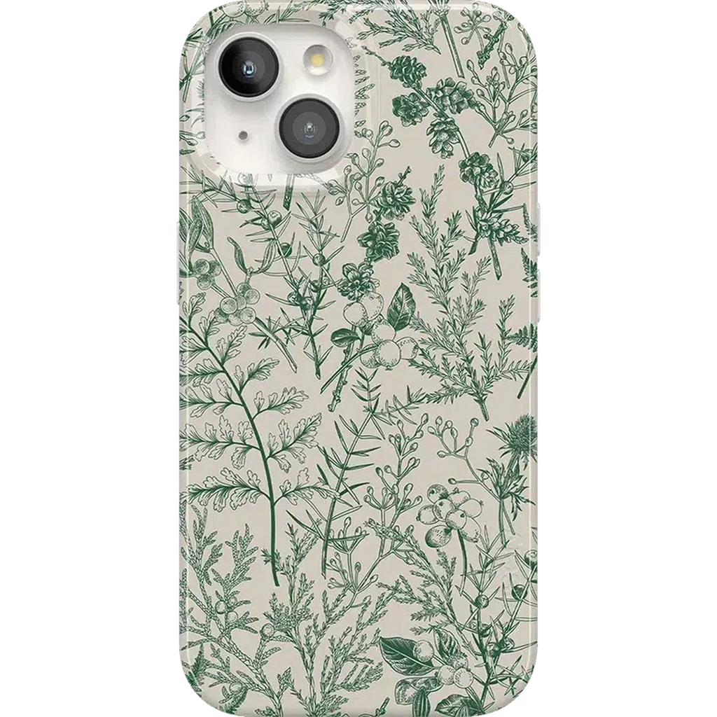 Sage Garden | Green Floral Case