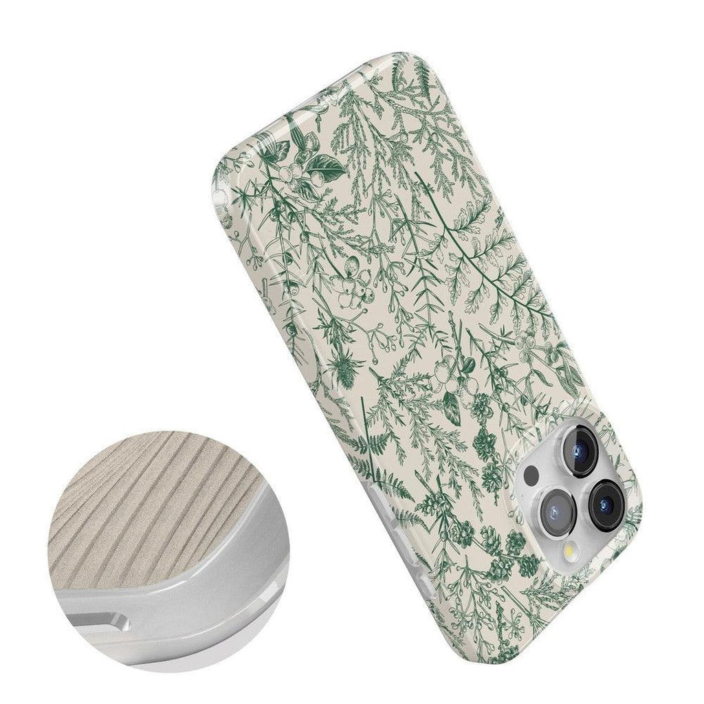 Sage Garden | Green Floral Case
