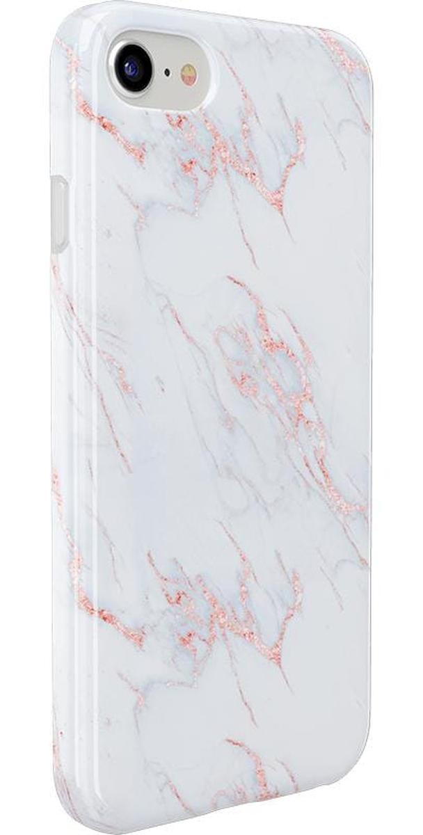 Subtle Blush | White and Pink Marble Case